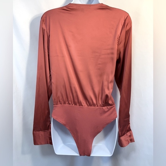 Love Tree Women’s Watermelon Long Sleeve Bodysuit - Picture 2 of 5